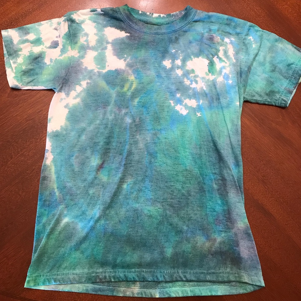 Essential loungewear short sleeve tie dye T-shirt